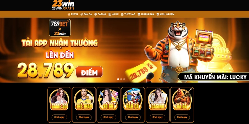 23WIN chú trọng đầu tư vào các sản phẩm cá cược